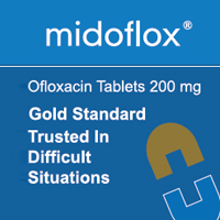 Midoflox (Ofloxacin 200mg