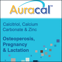Auracal Calcium Carbonate 500mg + Calcitriol 0.25mcg + Zinc 7.5mg (Soft Gelatin Capsules)